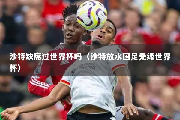 沙特缺席过世界杯吗（沙特放水国足无缘世界杯）