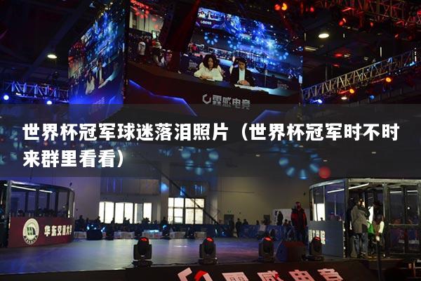 世界杯冠军球迷落泪照片（世界杯冠军时不时来群里看看）